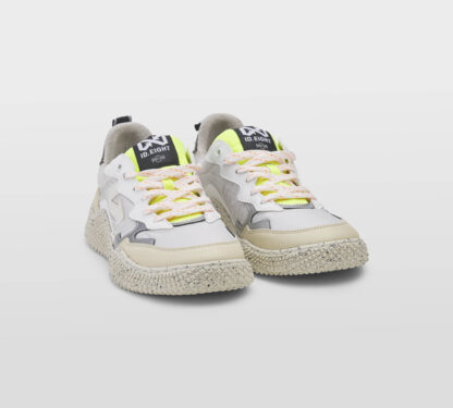 ID.EIGHT UNISEX Unisex SNEAKERS BIANCO ARGENTO 40, 41-2, 42, 43-2, 44-2, 45-2 immagine n. 3/5