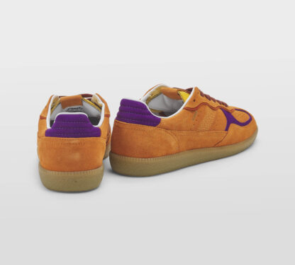 ALOHAS DONNA Donna SNEAKERS CAMOSCIO ARANCIO VIOLA 36, 37-2, 38-2, 39-2, 40, 41-2 immagine n. 4/5
