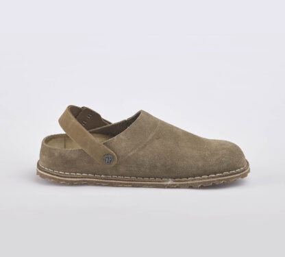 BIRKENSTOCK UNISEX CALZATURE LUTRY PREMIUM SUEDE GRAY TAUPE 35, 36, 37-2, 38-2, 39-2, 4, 40, 41-2, 42, 43-2, 44-2, 45-2, 46-2 immagine n. 1/5
