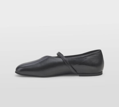 ELENA iachi DONNA Donna BALLERINA PELLE NERO 36, 37-2, 38-2, 39-2, 41-2 immagine n. 2/5