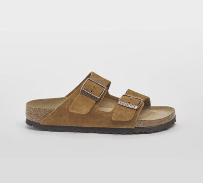 BIRKENSTOCK UNISEX CIABATTA ANATOMICA ARIZONA SUEDE LEATHER MINK 35 immagine n. 1/5