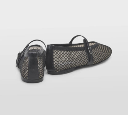 steve madden DONNA Donna BALLERINA RETE NERO 35-2, 36, 37-2, 37, 38-2, 38, 39-2, 40, 41-2 immagine n. 4/5