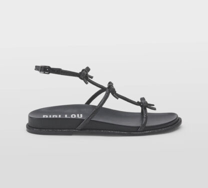 BIBI LOU DONNA Donna SANDALO FIOCCHI SWAROVSKY NERO 36, 37-2, 38-2, 39-2, 41-2 immagine n. 1/5