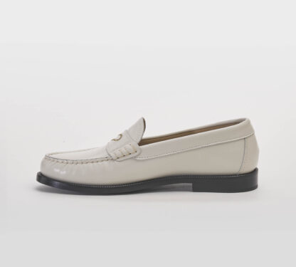 A.BOCCA DONNA Donna MOCASSINO SPAZZOLATO GESSO 36, 37-2, 38-2, 39-2, 40, 41-2 immagine n. 2/5