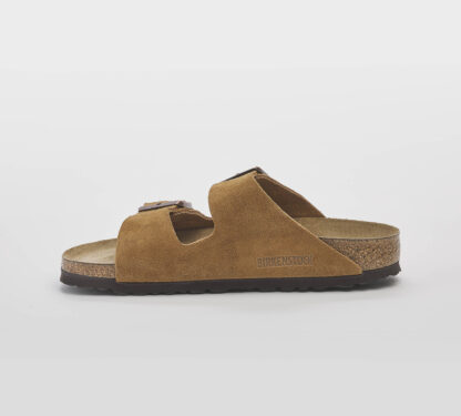 BIRKENSTOCK UNISEX CIABATTA ANATOMICA ARIZONA SUEDE LEATHER MINK 35 immagine n. 2/5