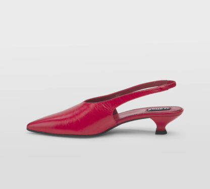 ALOHAS DONNA Donna SLINGBACK PELLE ROSSO 36, 37-2, 38-2, 39-2, 40, 41-2 immagine n. 2/5