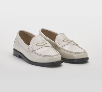 A.BOCCA DONNA Donna MOCASSINO SPAZZOLATO GESSO 36, 37-2, 38-2, 39-2, 40, 41-2 immagine n. 3/5