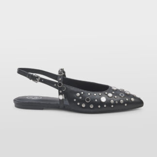 ASH DONNA Donna SLINGBACK NERO BORCHIE 36, 37-2, 38-2, 39-2, 40, 41-2 immagine n. 1/5