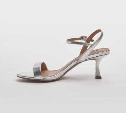 BIBI LOU DONNA Donna SANDALO PELLE ARGENTO 36, 37-2, 38-2, 39-2, 40, 41-2 immagine n. 2/5