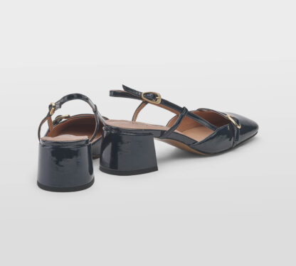 BIBI LOU DONNA CALZATURE SLINGBACK IN NAPLAK BLU 36, 37-2, 38-2, 39-2, 40, 41-2 immagine n. 4/5