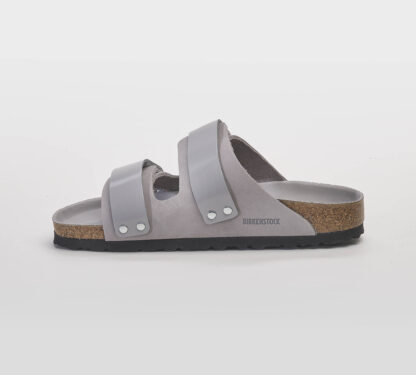 BIRKENSTOCK DONNA CIABATTA ANATOMICA CIABATTA UJI NABUK GRIGIO 37-2, 38-2, 39-2, 40, 41-2, 36 immagine n. 2/5