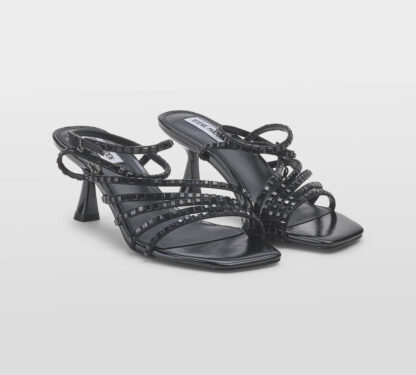 steve madden DONNA Donna SANDALO MIGNON NERO 35-2, 36, 37-2, 37, 38-2, 38, 39-2, 40, 41-2 immagine n. 3/5