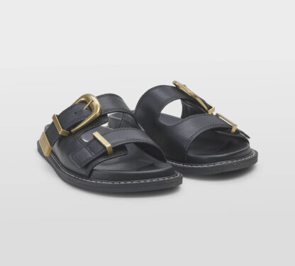 steve madden DONNA Donna CIABATTA BIRKY NERO 35-2, 36, 37-2, 37, 38-2, 38, 39-2, 40, 41-2 immagine n. 3/5