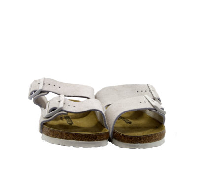 BIRKENSTOCK UNISEX CALZATURE ARIZONA CAMOSCIO BIANCO ANTICO 35, 36, 37-2, 38-2, 39-2, 4, 40, 41-2, 42, 43-2, 44-2, 45-2, 46-2 immagine n. 2/4