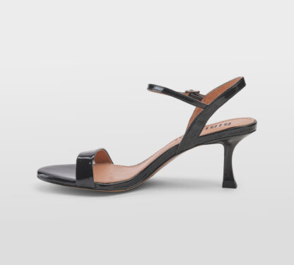 BIBI LOU DONNA Donna SANDALO VERNICE NERO 36, 37-2, 38-2, 39-2, 40, 41-2 immagine n. 2/5