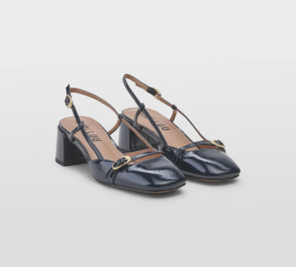 BIBI LOU DONNA CALZATURE SLINGBACK IN NAPLAK BLU 36, 37-2, 38-2, 39-2, 40, 41-2 immagine n. 3/5