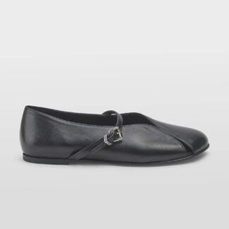 ELENA iachi DONNA Donna BALLERINA PELLE NERO 36, 37-2, 38-2, 39-2, 41-2 immagine n. 1/5
