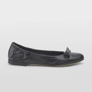 POMME D'OR DONNA Donna BALLERINA FIOCCCO NAPPA NERO 36, 37-2, 37, 38-2, 38, 39-2, 40, 41-2 immagine n. 1/5