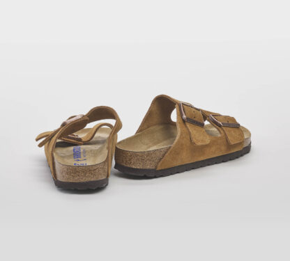 BIRKENSTOCK UNISEX CIABATTA ANATOMICA ARIZONA SUEDE LEATHER MINK 35 immagine n. 4/5