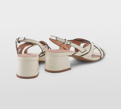 BIBI LOU DONNA Donna SANDALO INTRECCIATO NAPLAK CREMA 36, 37-2, 38-2, 39-2, 41-2 immagine n. 4/5