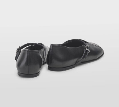 ELENA iachi DONNA Donna BALLERINA PELLE NERO 36, 37-2, 38-2, 39-2, 41-2 immagine n. 4/5