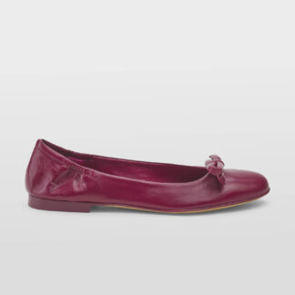 POMME D'OR DONNA Donna BALLERINA CON FIOCCO NAPPA LAMPONE 37-2, 37, 38-2, 38, 39-2, 40, 41-2 immagine n. 1/5