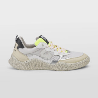 ID.EIGHT UNISEX Unisex SNEAKERS BIANCO ARGENTO 40, 41-2, 42, 43-2, 44-2, 45-2 immagine n. 1/5