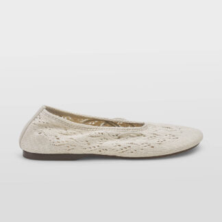 ALOHAS DONNA Donna BALLERINA CROCHET PANNA 36, 37-2, 38-2, 39-2, 40, 41-2 immagine n. 1/5