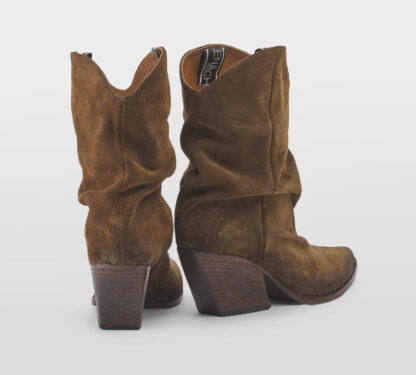 ELENA iachi DONNA Donna TEXANO VELOUR CUOIO 36, 37, 38-2, 39-2, 40 immagine n. 4/5
