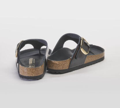 BIRKENSTOCK DONNA Donna GIZEG BIG BUCKLE SPAZZOLATO NERO 35, 36, 37-2, 38-2, 39-2, 40, 41-2 immagine n. 4/4
