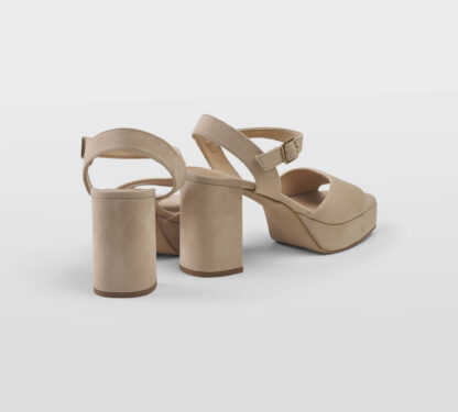 UNISA DONNA Donna SANDALO PLATO' CAMOSCIO SKIN 36, 37-2, 38-2, 39-2, 40, 41-2 immagine n. 4/5