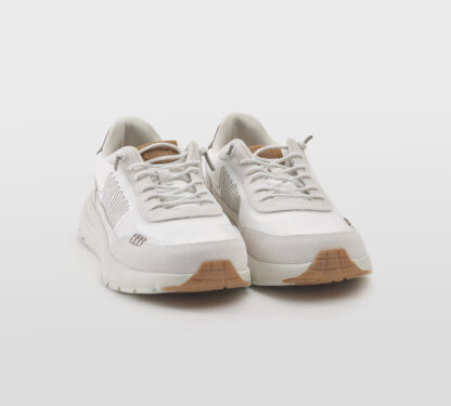 HEYDUDE UOMO CALZATURE SNEAKERS IN TESSUTO BIANCO TORTORA 40, 41-2, 43-2, 44-2, 45-2 immagine n. 3/5