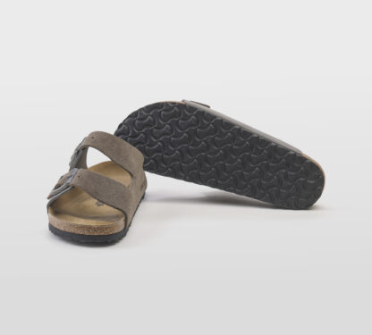 BIRKENSTOCK UNISEX Unisex ARIZONA 2 FASCE CAMOSCIO BICOLOR 41-2, 42, 43-2, 44-2, 46-2 immagine n. 5/5