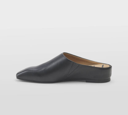 LOAFER DONNA CALZATURE SABOT PELLE NERO 37-2, 38-2, 39-2, 41-2 immagine n. 2/4