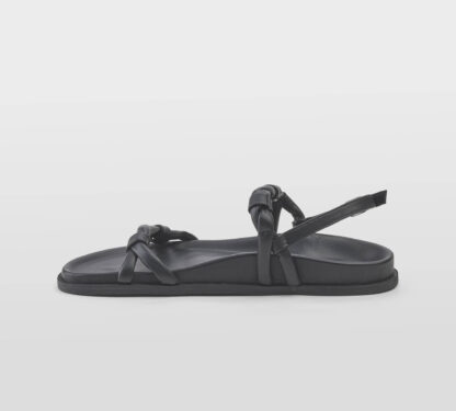 ELENA iachi DONNA Donna SANDALO PELLE NERO 36, 37-2, 38-2, 39-2, 40, 41-2 immagine n. 2/5