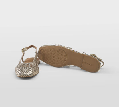 UNISA DONNA Donna CHANEL INTRECCIATO PELLE PLATINO 36, 37-2, 38-2, 39-2, 40, 41-2 immagine n. 5/5