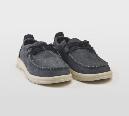 HEYDUDE UOMO CALZATURE ALLACCIATA IN CAMOSCIO FUMO 41-2, 42, 43-2, 44-2, 45-2, 46-2 immagine n. 3/3