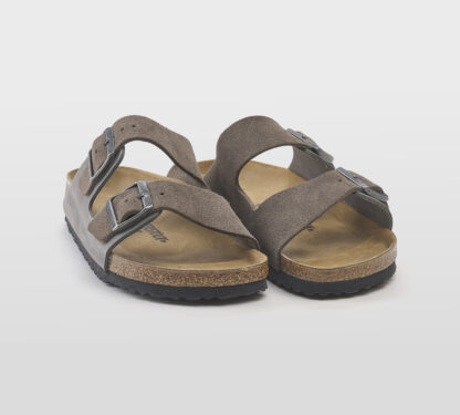 BIRKENSTOCK UNISEX Unisex ARIZONA 2 FASCE CAMOSCIO BICOLOR 41-2, 42, 43-2, 44-2, 46-2 immagine n. 3/5