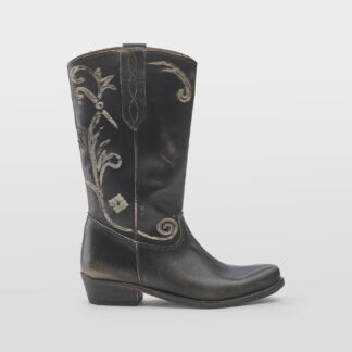 KEEP DONNA Donna TEXANO NERO RICAMATO 36, 37-2, 38-2, 39-2, 40, 41-2 immagine n. 1/5