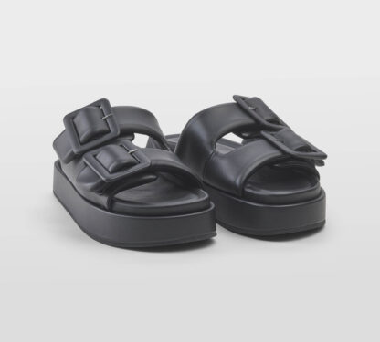 HABILLE' DONNA Donna CIABATTA ZEPPA 2 FASCE NERO 36, 37-2, 38-2, 39-2, 41-2 immagine n. 3/5