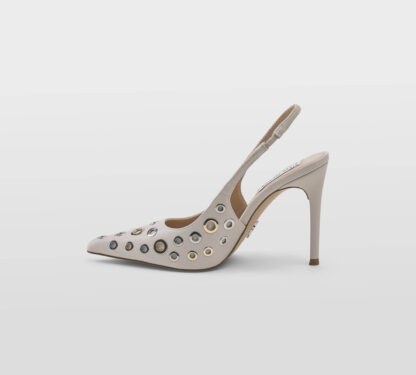 steve madden DONNA CALZATURE SLINGBACK  PELLE NUDE BORCHIE 36, 37, 38-2, 38, 39-2, 40 immagine n. 2/5