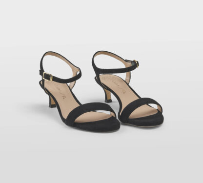 UNISA DONNA Donna SANDALO CAMOSCIO NERO 36, 37-2, 38-2, 39-2, 40, 41-2 immagine n. 3/5