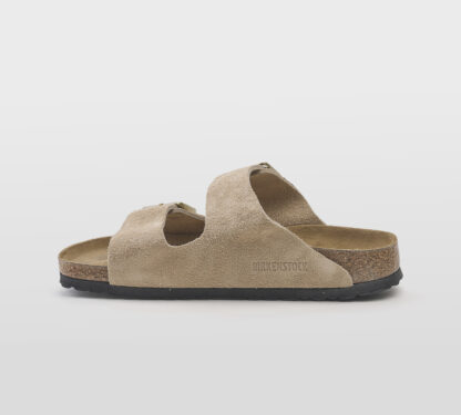 BIRKENSTOCK UNISEX CIABATTA ANATOMICA ARIZONA CAMOSCIO SABBIA 35, 37-2, 38-2, 39-2, 40, 41-2 immagine n. 2/5
