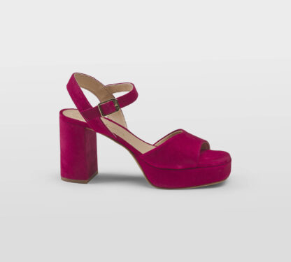 UNISA DONNA Donna SANDALO PLATO' CAMOSCIO FRAGOLA 36, 37-2, 38-2, 39-2, 40, 41-2 immagine n. 1/5