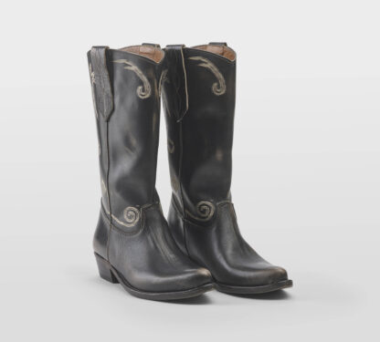 KEEP DONNA Donna TEXANO NERO RICAMATO 36, 37-2, 38-2, 39-2, 40, 41-2 immagine n. 3/5