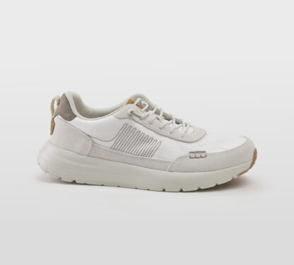 HEYDUDE UOMO CALZATURE SNEAKERS IN TESSUTO BIANCO TORTORA 40, 41-2, 43-2, 44-2, 45-2 immagine n. 1/5