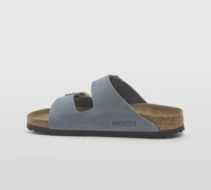 BIRKENSTOCK UNISEX CIABATTA ANATOMICA ARIZONA 2 FASCE PELLE OLIATA BASALTO 36, 37-2, 38-2, 39-2, 40, 41-2 immagine n. 2/5