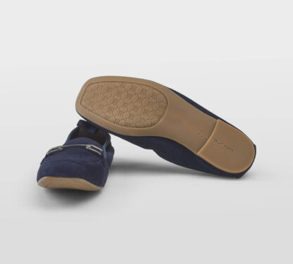 UNISA DONNA Donna MOCASSINO DESTRUTTURATO CAMOSCIO BLU 36, 37-2, 38-2, 39-2, 40, 41-2 immagine n. 5/5