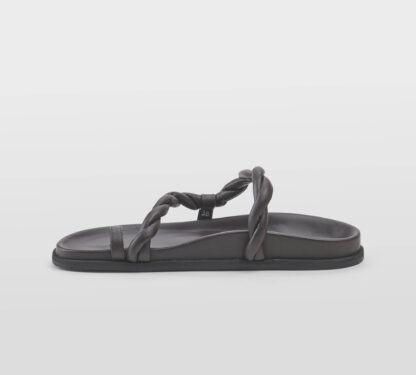 ELENA iachi DONNA Donna CIABATTA INTRECCIATA PELLE MORO 36, 37-2, 38-2, 39-2, 40, 41-2 immagine n. 2/5