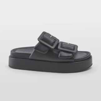 HABILLE' DONNA Donna CIABATTA ZEPPA 2 FASCE NERO 36, 37-2, 38-2, 39-2, 41-2 immagine n. 1/5